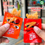 [1 Thùng] Mực sật Thái Lan - Snack Konjac Sunsu - Cay tê, Giòn Sần Sật, Chuẩn vị Tứ Xuyên - Thùng 72 Bịch