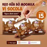 [Hộp 10 gói Socola] Kẹo Sữa Bò Moo Milk – Bổ Dưỡng Từ Sữa New Zealand, Thơm Ngon Khó Cưỡng [Hàng Thái Lan]