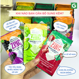 [Combo 3 vị] Kẹo Ngậm Bổ Sung Kẽm Không Đường Mybacin Zinc Plus – Vị Trái Cây, The Mát, Thơm Miệng - Hàng Thái Lan