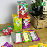 [3 gói nho] Kẹo Mybacin ZinC Plus - Vị trái Cây The Mát Không Đường - Hàng Thái Lan