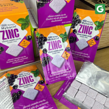 [3 gói nho] Kẹo Mybacin ZinC Plus - Vị trái Cây The Mát Không Đường - Hàng Thái Lan
