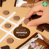 [Hộp 10 gói Socola] Kẹo Sữa Bò Moo Milk – Bổ Dưỡng Từ Sữa New Zealand, Thơm Ngon Khó Cưỡng [Hàng Thái Lan]