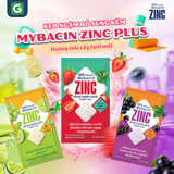 Kẹo Ngậm Bổ Sung Kẽm Không Đường Mybacin Zinc Plus - Vị Trái Cây, The Mát, Thơm Miệng  - Hàng Thái Lan