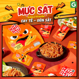 [1 Thùng cam] Mực sật Thái Lan - Snack Konjac Sunsu - Cay tê, Giòn Sần Sật, Chuẩn vị Tứ Xuyên - Thùng 72 Bịch