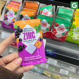 [5 gói nho] Mybacin ZinC Plus - Kẹo Ngậm Bổ Sung Kẽm Vị Trái Cây Không Đường - The Mát Cho Hơi Thở Thơm Tho - Hàng Thái Lan