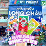 Kẹo ngậm bổ sung kẽm Mybacin Zinc Plus - Vị Trái Cây The Mát Không Đường - Gói 10 Viên - Hàng Thái Lan
