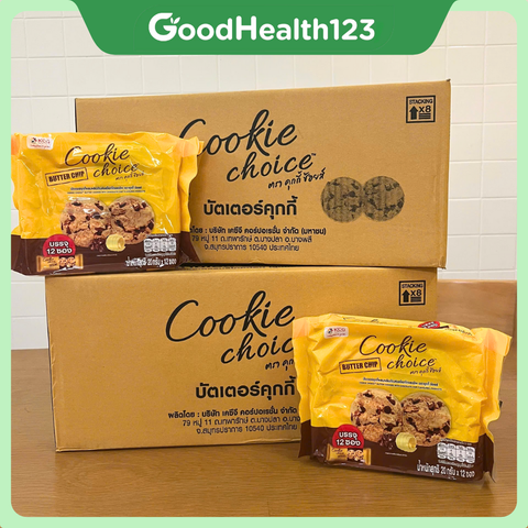 [Thùng 12 Gói Nam Viêt Quốc] Bánh Quy Bơ Cookie Choice 240g – Thơm Ngon, Giòn Rụm [Hàng Thái Lan]