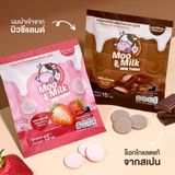 [Thùng 12 Hộp Socola] Kẹo Sữa Bò Moo Milk – Bổ Dưỡng Từ Sữa New Zealand [Hàng Thái Lan]