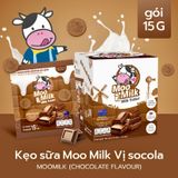 [Hộp 10 gói Socola] Kẹo Sữa Bò Moo Milk – Bổ Dưỡng Từ Sữa New Zealand, Thơm Ngon Khó Cưỡng [Hàng Thái Lan]