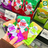 [Hộp 20 gói mix] Kẹo Ngậm Bổ Sung Kẽm Không Đường Mybacin Zinc Plus – Vị Trái Cây, The Mát, Thơm Miệng - Hàng Thái Lan