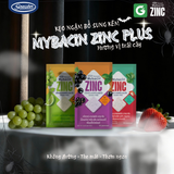 [2 gói chanh] Kẹo Mybacin Zinc Plus - Vị Trái Cây The Mát Không Đường - Gói 10 Viên - Hàng Thái Lan