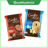 [Combo 2 vị] Bánh Quy Bơ Cookie Choice – Thơm Ngon, Giòn Rụm – Gói 50g [Hàng Thái Lan]