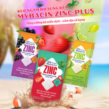 [3 gói] Kẹo Mybacin ZinC Plus - Vị trái Cây The Mát Không Đường - Hàng Thái Lan