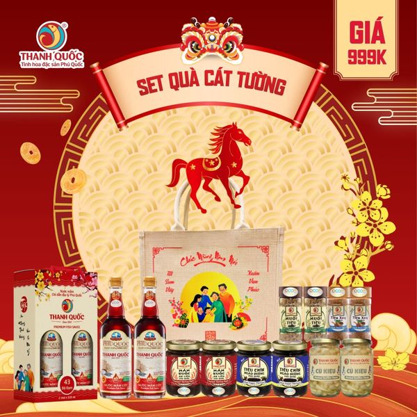 Set quà Tết Cát Tường - Set Quà Tết Thanh Quốc