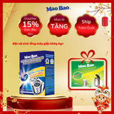  Vệ Sinh Lồng Máy Giặt Mao Bao chứa Ion Bạc Ag+ 306g (cho 1 lần vệ sinh) 