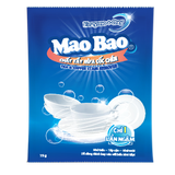  Combo 02 hộp Bột Chất Làm Sạch Lồng Máy Giặt Ag+ Mao Bao 306g - Tặng 02 túi Bột Tẩy Cốc Chén 15g 