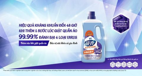  Combo 2 Chai Nước Kháng Khuẩn Quần Áo Mao Bao 1050g - Loại Bỏ Mùi Hôi/Ẩm Mốc, Giúp Vải Thơm Mát Kéo Dài 