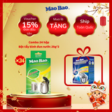  Thùng 24 Hộp Chất Làm Sạch Bình Đun Nước Mao Bao 25g x 2 gói 