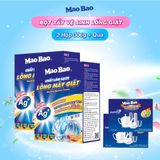  Combo 02 hộp Bột Chất Làm Sạch Lồng Máy Giặt Ag+ Mao Bao 306g - Tặng 02 túi Bột Tẩy Cốc Chén 15g 