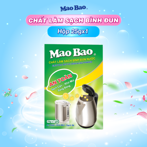  Chất làm sạch bình đun nước Mao Bao 25g x 1 gói 