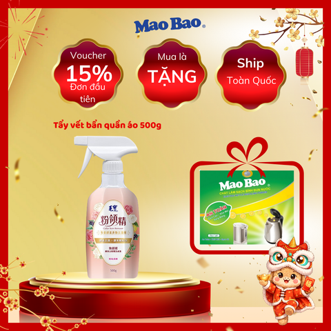  Tẩy vết bẩn quần áo Mao Bao 500g 
