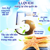 Combo: 02 hộp Bột Chất Làm Sạch Lồng Máy Giặt Ag+ Mao Bao 306g + Chất Làm Sạch Bình Đun Nước Mao Bao 25g x 1 gói 