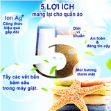  Combo 6 Hộp Bột Vệ Sinh Lồng Máy Giặt Mao Bao 306g Tặng 1 Viên Xà Phòng Tắm Sinh Dươc Nghệ Sả Chanh 110g 