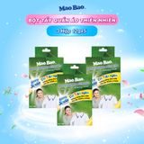  Combo 03 hộp Bột Tẩy Quần Áo Thiên Nhiên Baking soda Mao Bao (12g x 5 gói) (B) 