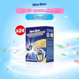  [1 Thùng] Combo 24 Hộp Chất Vệ Sinh lồng máy giặt Mao Bao Ag+ 306g - Loại Bỏ Cặn Bẩn, Khử Mùi Cho Máy Giặt Cửa Trên/Trước 