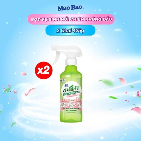  Combo 2 Chai Bọt Vệ Sinh Lò Chiên Không Dầu, Lò Nướng, Lò Vi Sóng Mao Bao 425g 