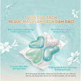  Combo Viên Giặt Xả Hương Mẫu Đơn Mao Bao 50g + Nước Kháng Khuẩn Quần Áo Mao Bao 220g + Viên Xà Phòng Tắm Mướp Đắng 110g 