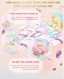  Combo 2 Túi (25 Viên x 10g) Giặt Xả Mao Bao Chống Mạt Hương Lan Nam Phi và Tuyết Tùng, Lưu Hương Bền Lâu 