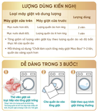  Combo 2 Túi (25 Viên x 10g) Giặt Xả Mao Bao Chống Nấm Mốc Hương Mẫu Đơn và Hổ Phách, Sạch Sâu Lưu Hương 