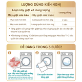  Combo Viên Giặt Xả Hương Lan Nam Phi Và Tuyết Tùng Mao Bao 50g + Nước Kháng Khuẩn Quần Áo Mao Bao 220g + Viên Xà Phòng Tắm Mướp Đắng 110g 