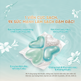  Combo 2 Túi (25 Viên x 10g) Giặt Xả Mao Bao Chống Mạt Hương Lan Nam Phi và Tuyết Tùng, Lưu Hương Bền Lâu 