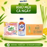  Combo Viên Giặt Xả Hương Mẫu Đơn Mao Bao 50g + Nước Kháng Khuẩn Quần Áo Mao Bao 220g + Viên Xà Phòng Tắm Nghệ Sả Chanh 110g 