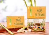  Combo 2 Viên Xà Bông Nghệ - Sả Chanh Sinh Dược 110g, Giúp Hỗ Trợ Kháng Khuẩn, Dưỡng Da Thư Giãn, Hỗ Trợ Ngăn Ngừa Mụn 