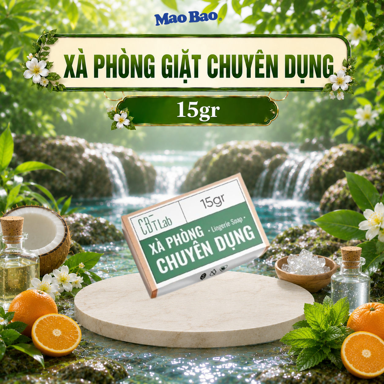 Xà Bông Giặt Chuyên Dụng 15g Coboté - Dùng Cho Đồ Lót, Cổ Áo, Tay Áo Mềm Dịu Cho Da Tay 