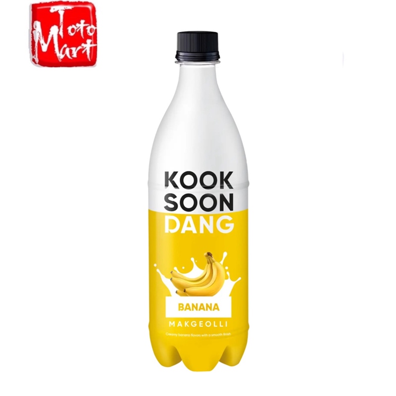 Rượu gạo Makgeolli Koolsoondang - vị chuối (750ml)