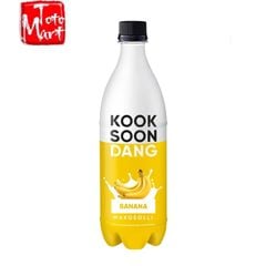 Rượu gạo Makgeolli Koolsoondang - vị chuối (750ml)