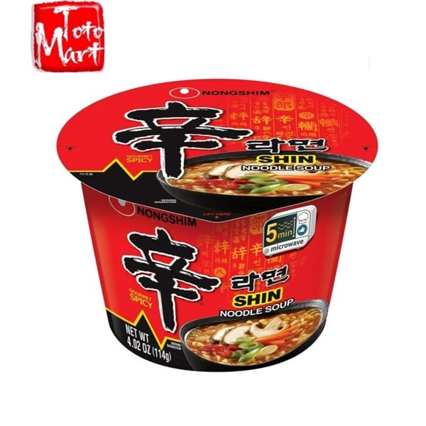 Mì Shin Ramyun Nongshim - dạng tô (114g)