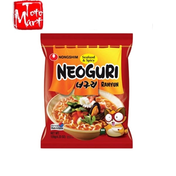 Mì Neoguri hải sản cay Nongshim (120g)
