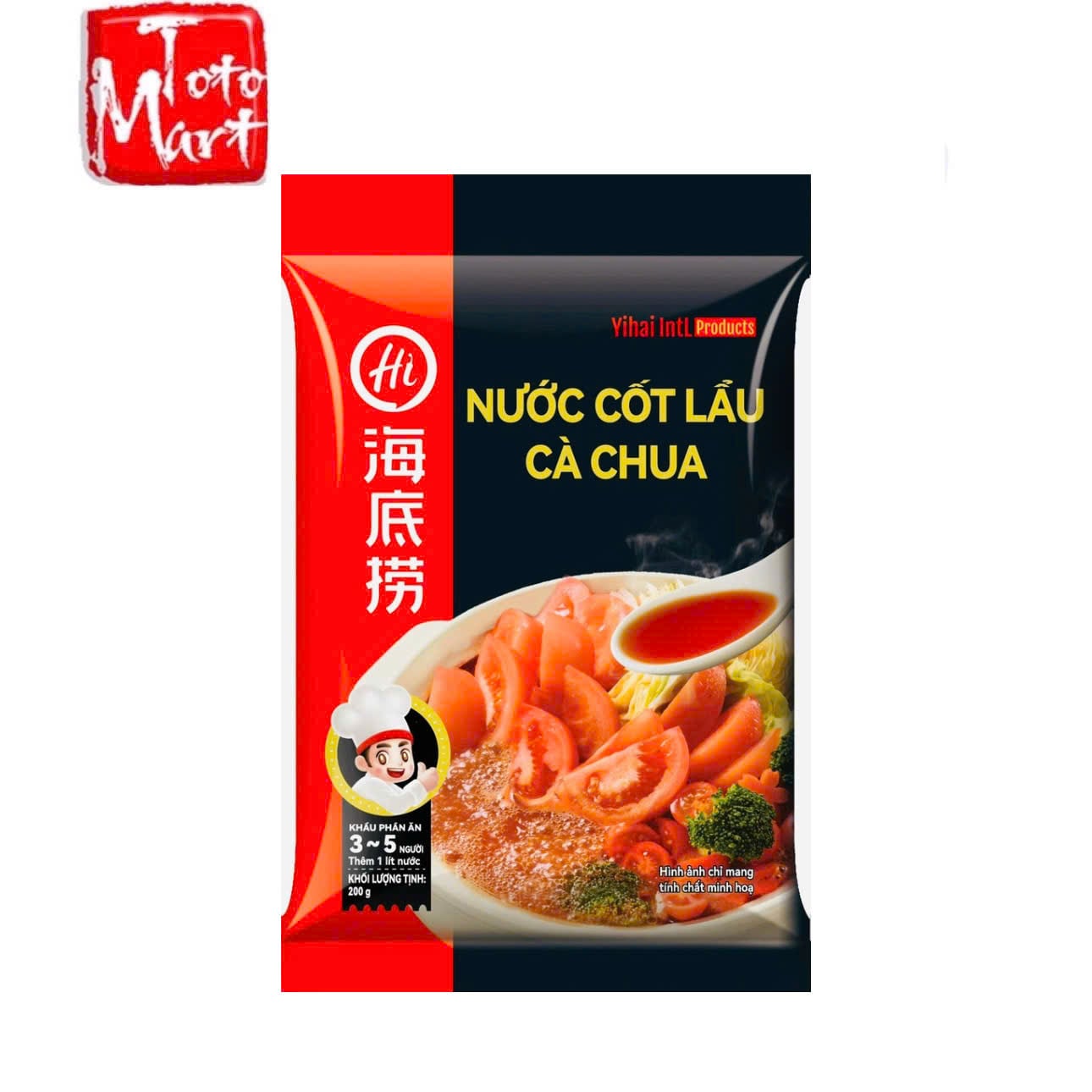 Gia vị lẩu Haidilao vị cà chua (200g)