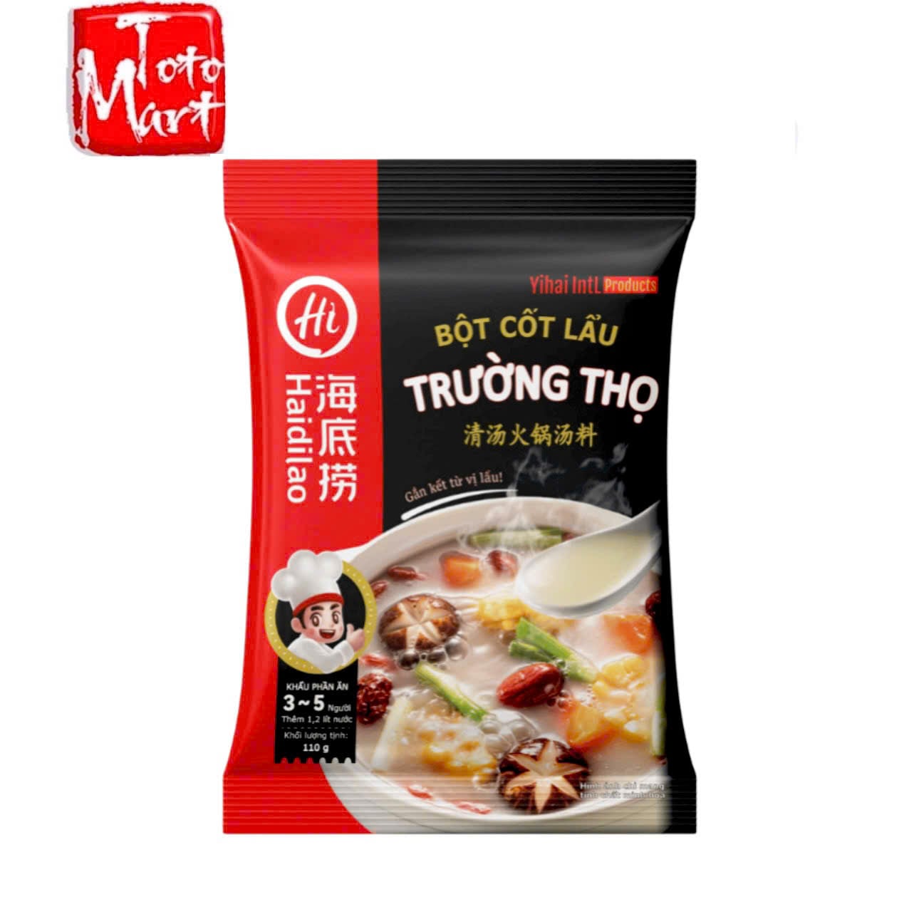 Gia vị lẩu Haidilao trường thọ (110g)