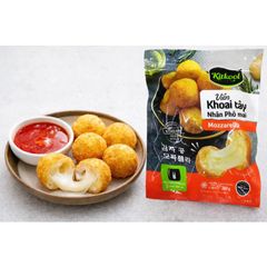 Viên khoai tây nhân phô mai mozzarella Kitkool (300g)