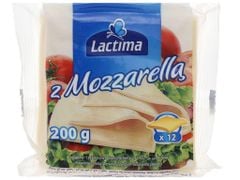 Phô mai lát Lactima Mozzarella (200g)