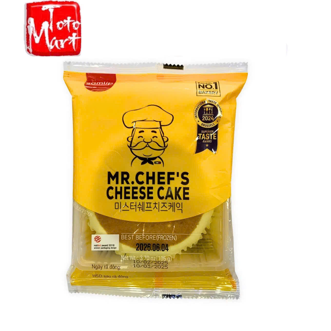 Bánh phô mai ông già Samlip (100g)