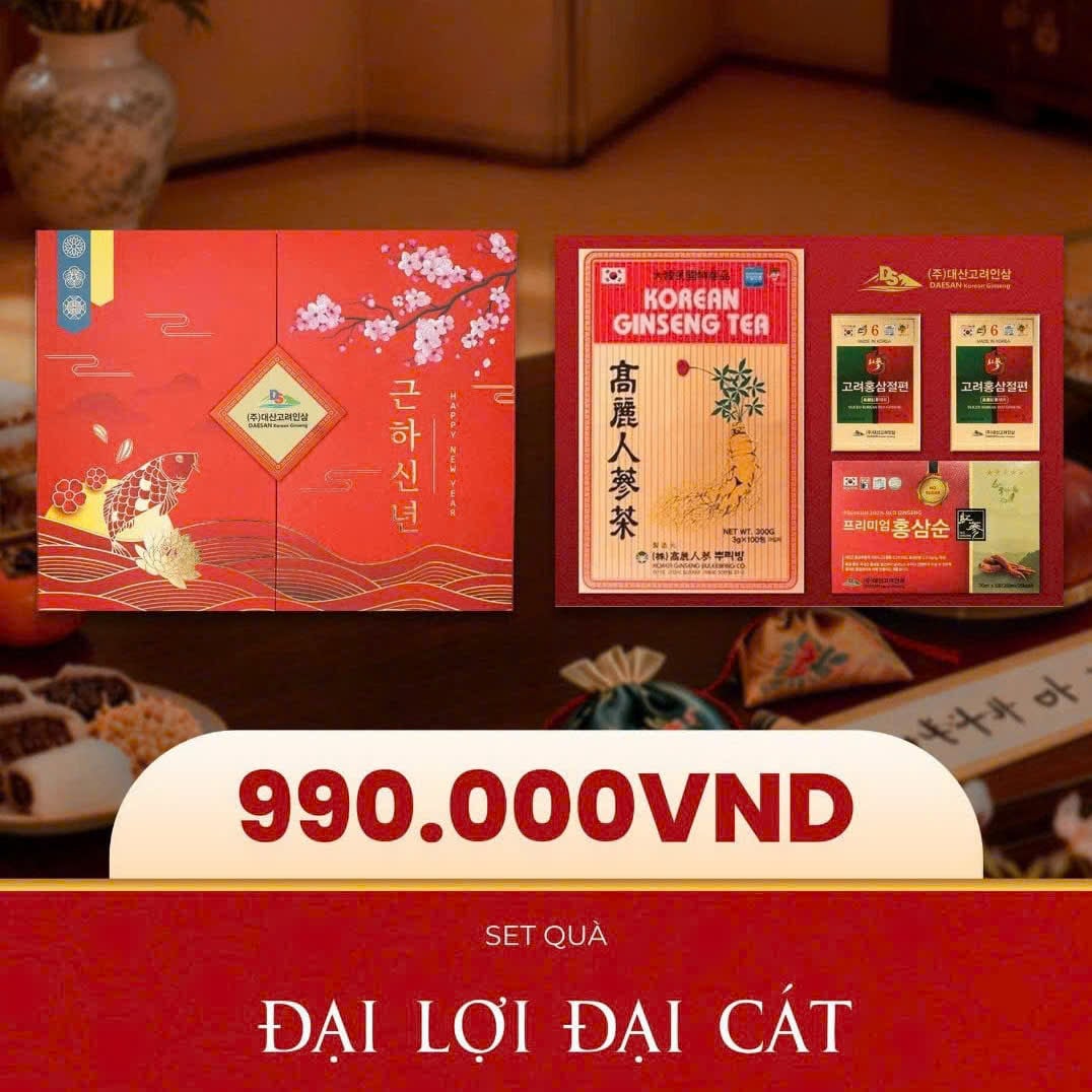 Set quà ĐẠI LỢI ĐẠI CÁT
