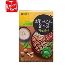 Bột ngũ cốc Damtuh Hàn Quốc - không đường (hộp 40 gói x 18g)