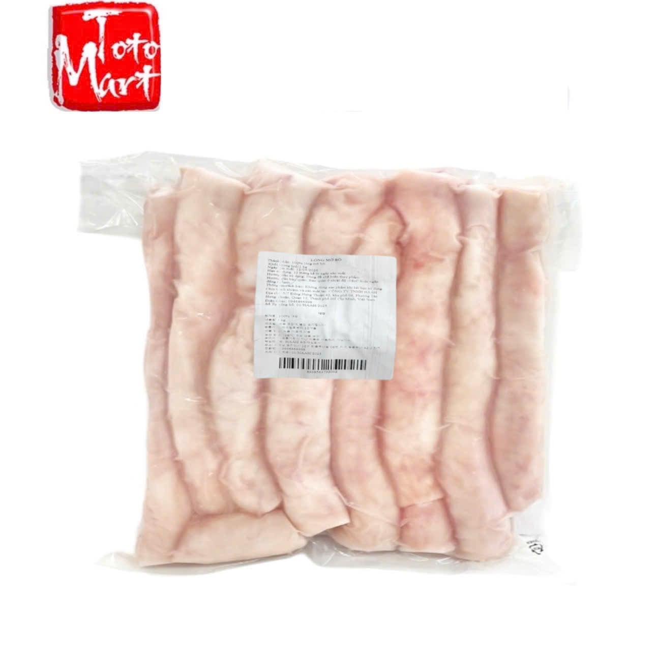 Lòng mỡ bò Úc - không ướp (1kg)
